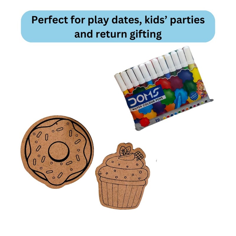 JoGenii I Can Be a Baker Mini DIY Kit Perfect for Kids who Loves Color and Design Fridge Magnets Unique Return Gift a TravelFriendly Craft Activity for Ages 312 Years - Image 3