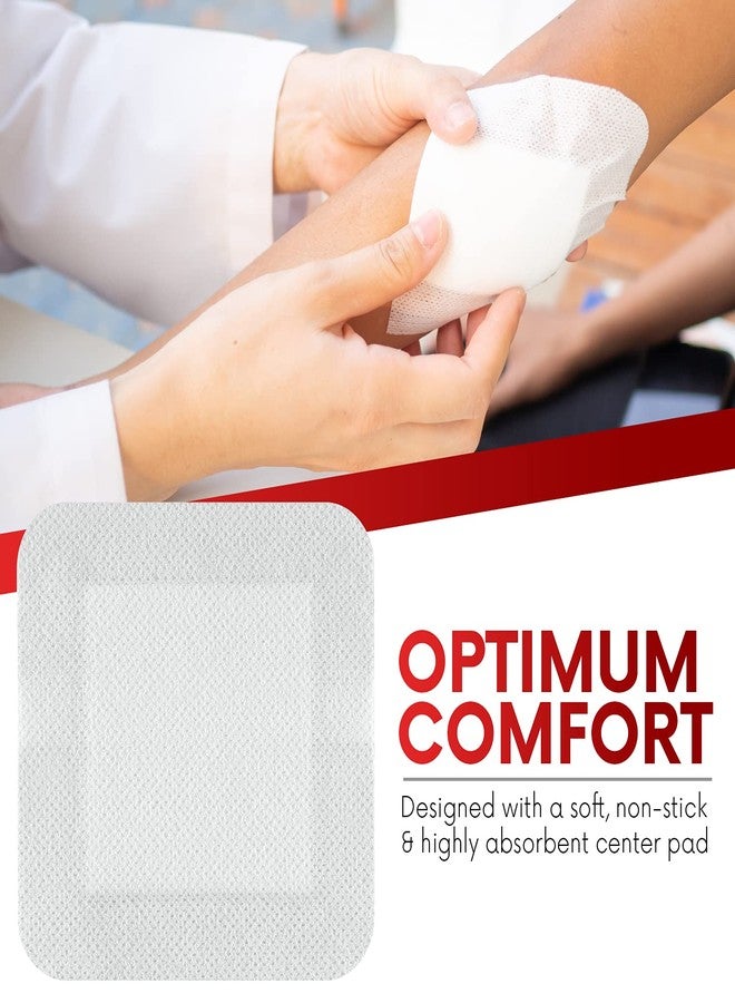 HEALQU Island Dressing - 4"x4", 30 Count - Bordered Gauze Sterile Individually Wrapped Gauze Pads, Water-Resistant, Non-Woven Backing - Soft and Breathable Wound Dressing for First Aid and Medical - Image 5