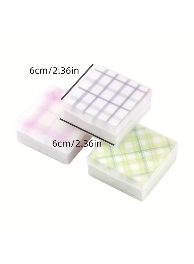 Green 200 Pcs Cute Animal Floral Stickers With Clear Storage Box For Planners - Image 2