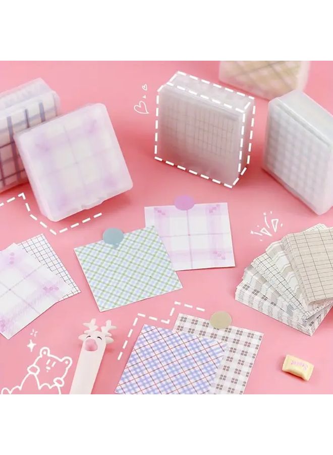 Green 200 Pcs Cute Animal Floral Stickers With Clear Storage Box For Planners - Image 1