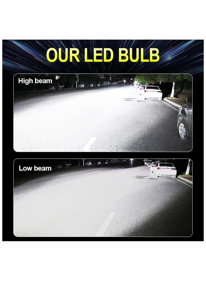 gz auto GZ AUTO LED Headlight Bulbs 6000K Super Bright LED Bulb High Low Dual Beam Halogen Replacement LED Headlights Conversion Kit,Pack of 2 | For Universal | IP68 Waterproof | 1 Year Warranty  - Image 3