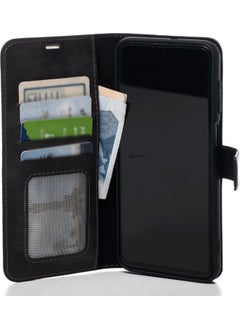 Eonaks Samsung Galaxy S20 Ultra Quality Luxury Case with Genuine Leather Wallet Cover  - Image 3