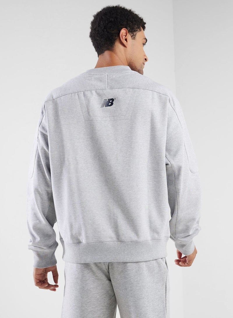 نيو بالانس سترة فرنسية من تيري الأرشيف - Image 2