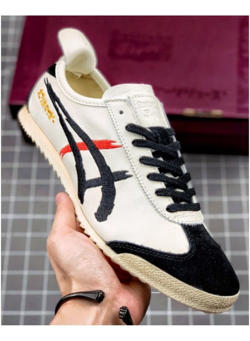 Onitsuka Tiger Onitsuka Tiger MEXICO 66 Deluxe Japan-made lambskin sneakers 