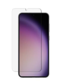 Rock Pow [1-Pack] Screen Protector For Samsung Galaxy S24 [Fingerprint Unlock Compatible] [Tempered Glass] [Glass with 9H Hardness] Screen Protector  - Image 1