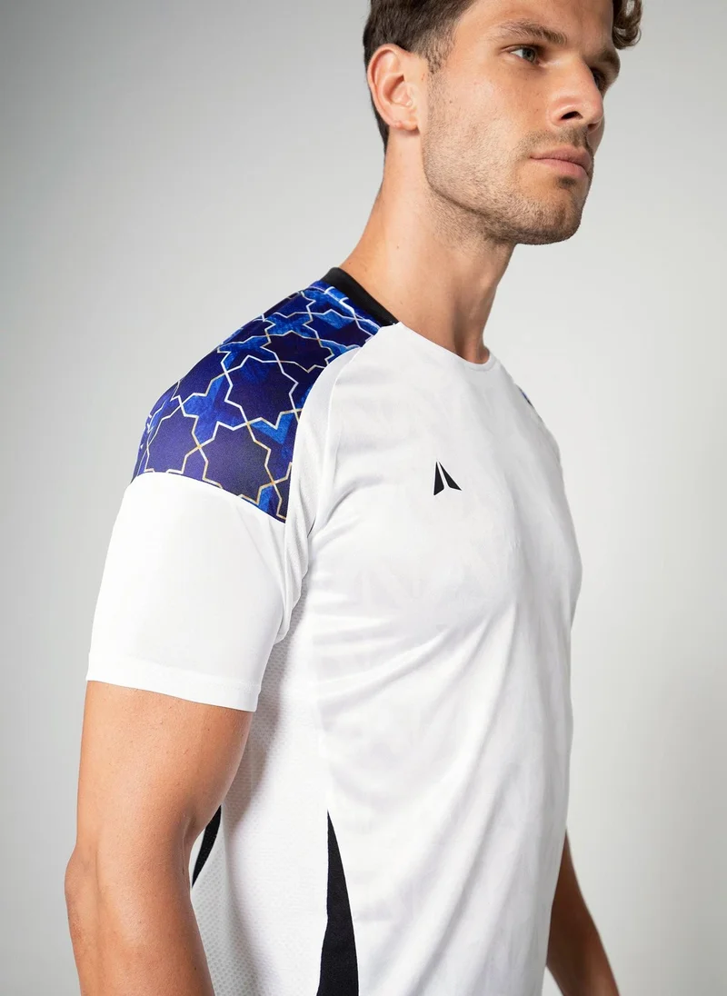 Aora  Aora Men's Football Jersey – Lightweight, Sweat-Wicking, Athletic Fit – White for Men | Best Price UAE