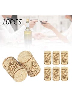 Generic 100Pcs Wine Cork Oak Wine Bottle Stopper Natural Wood Cork Premium Straight Cork Stopper  - Image 3