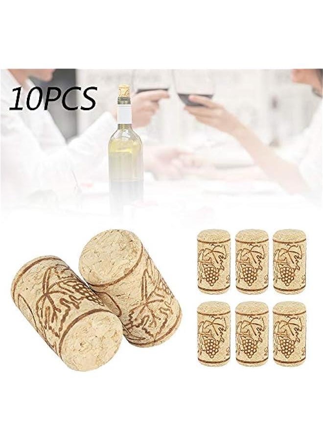 Generic 100Pcs Wine Cork Oak Wine Bottle Stopper Natural Wood Cork Premium Straight Cork Stopper  - Image 3