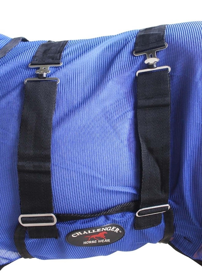 تشالنجر ملاءة صيفية صغيرة 50 بوصة للحمار أو المهر أو الحصان أو الفحل 51815 - Image 3