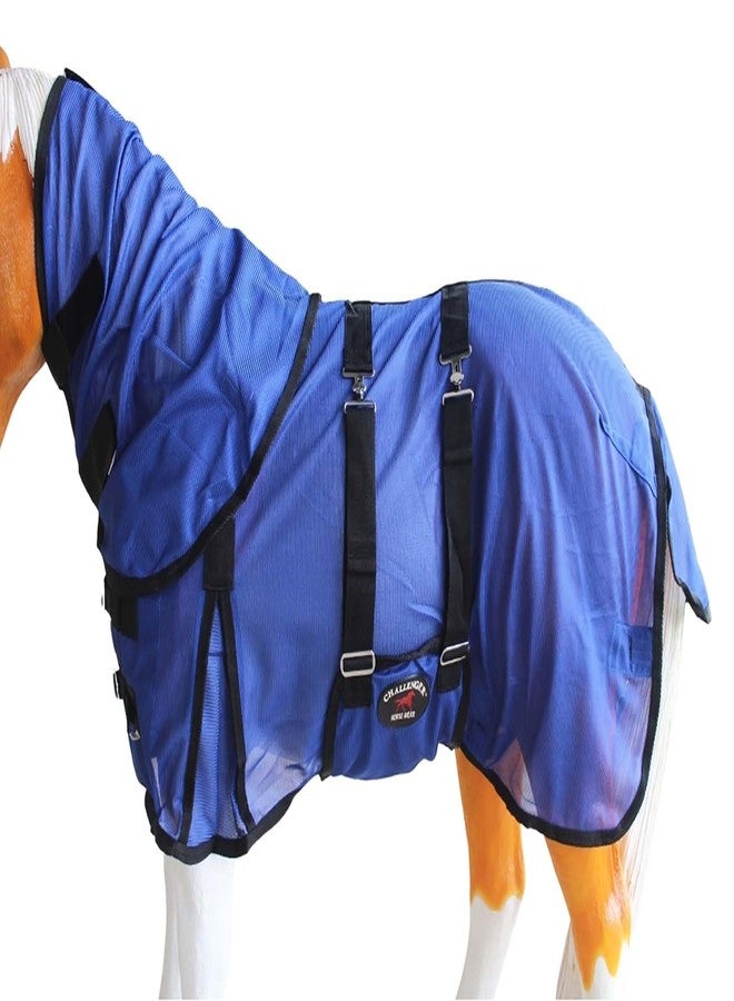 تشالنجر ملاءة صيفية صغيرة 50 بوصة للحمار أو المهر أو الحصان أو الفحل 51815 - Image 4