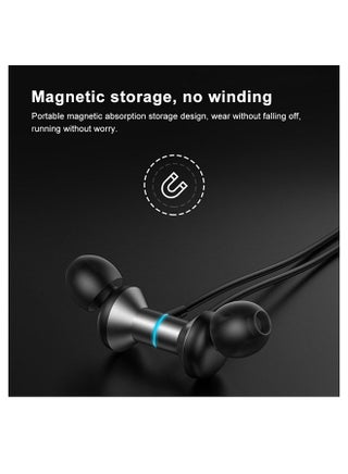 HE05 Neckband Earphones Black - view 2
