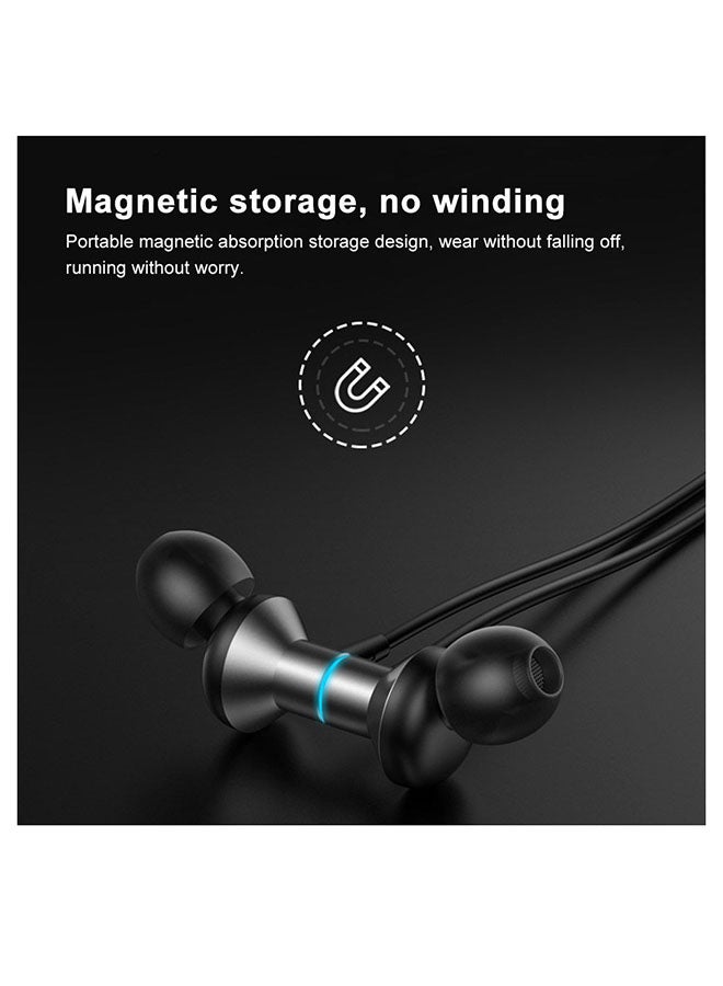 Lenovo HE05 Neckband Earphones Black - Image 2