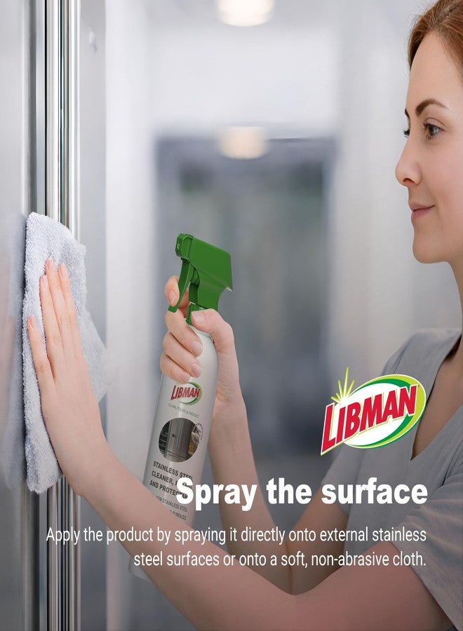 Libman Commercial Libman Liquids Stainless Steel Cleaner & Protectant - Image 3