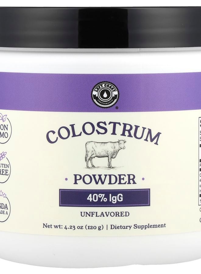 Left Coast Performance Colostrum Powder Unflavored 4.23 oz (120 g)