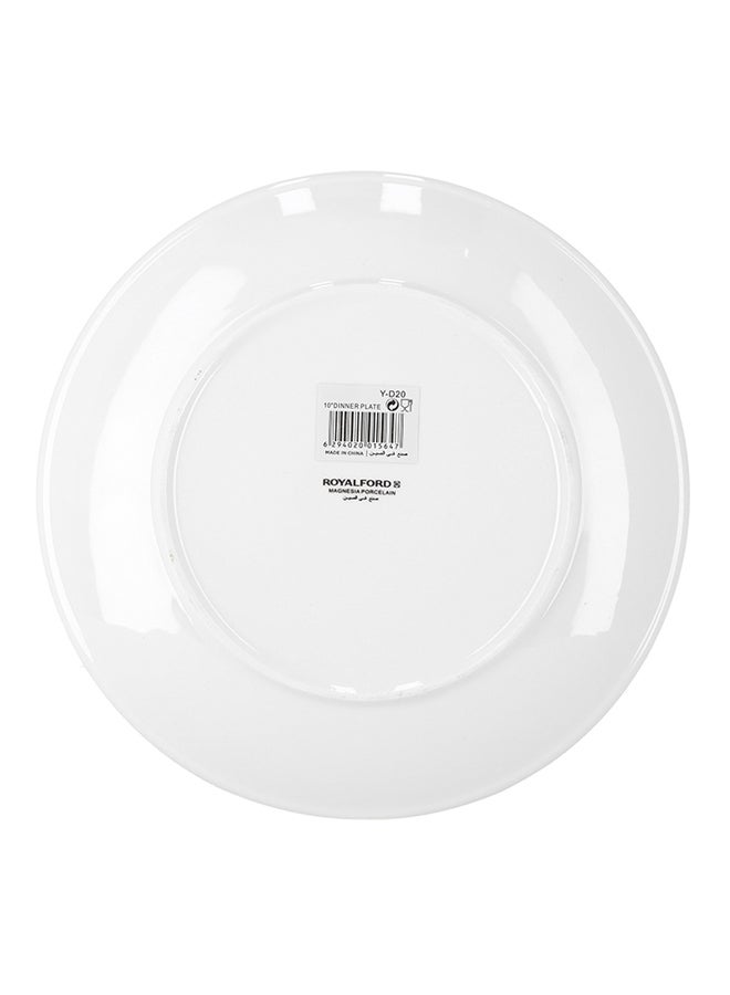 Royalford Magnesia Dinner Plate White 7inch - Image 2