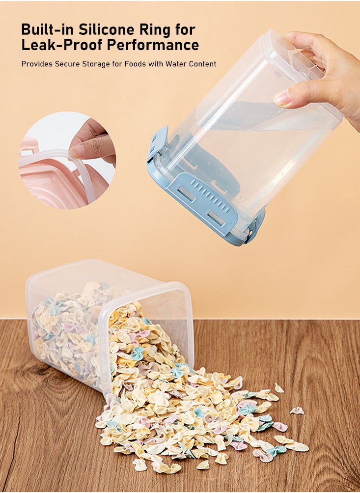 Perfii Premium PP Material Food Containers Set - 1700ml, 900ml, 600ml Sizes, Multi-Use, Leak-Proof & Travel-Friendly Food Storage for Kitchen and Outdoor Use  - Image 3