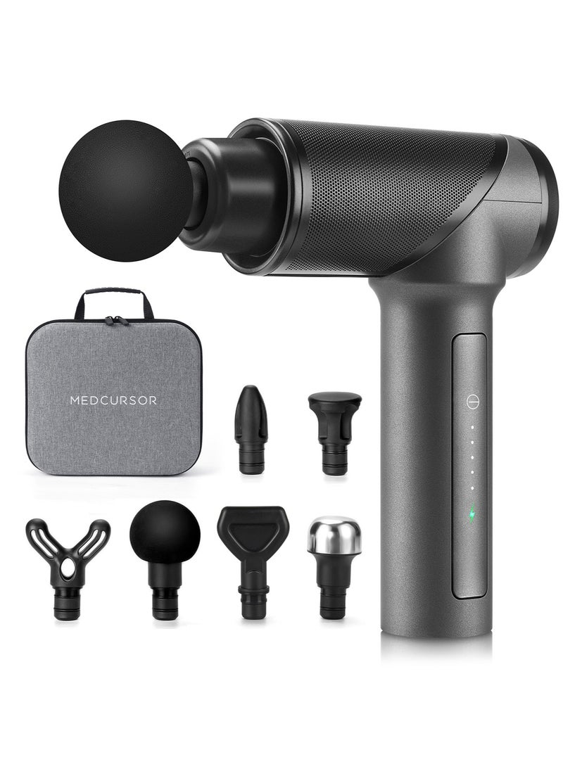 Medcursor Medcursor Massage Gun Deep Tissue Percussion Muscle Mini Massager for Pain Relief, Handheld Electric Body Massager Sports Portable Super Quiet Brushless Motor  - Image 1