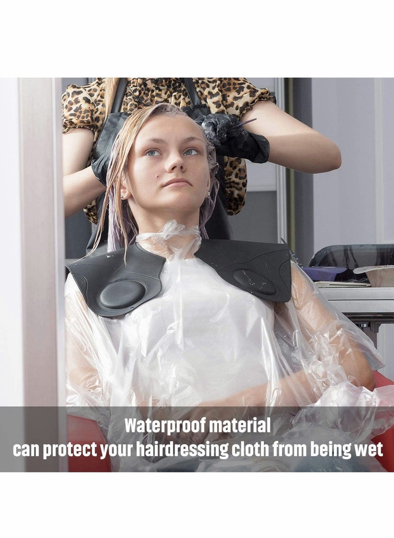 نيبمينينت Disposable Capes, 100 Pcs Large Size Hair Cutting Cape Salon, Barber Capes for Stylist,Plus Salon Barbers,Beauty Salon,Hair Dye,Perming,63 x 51 inch - Image 5