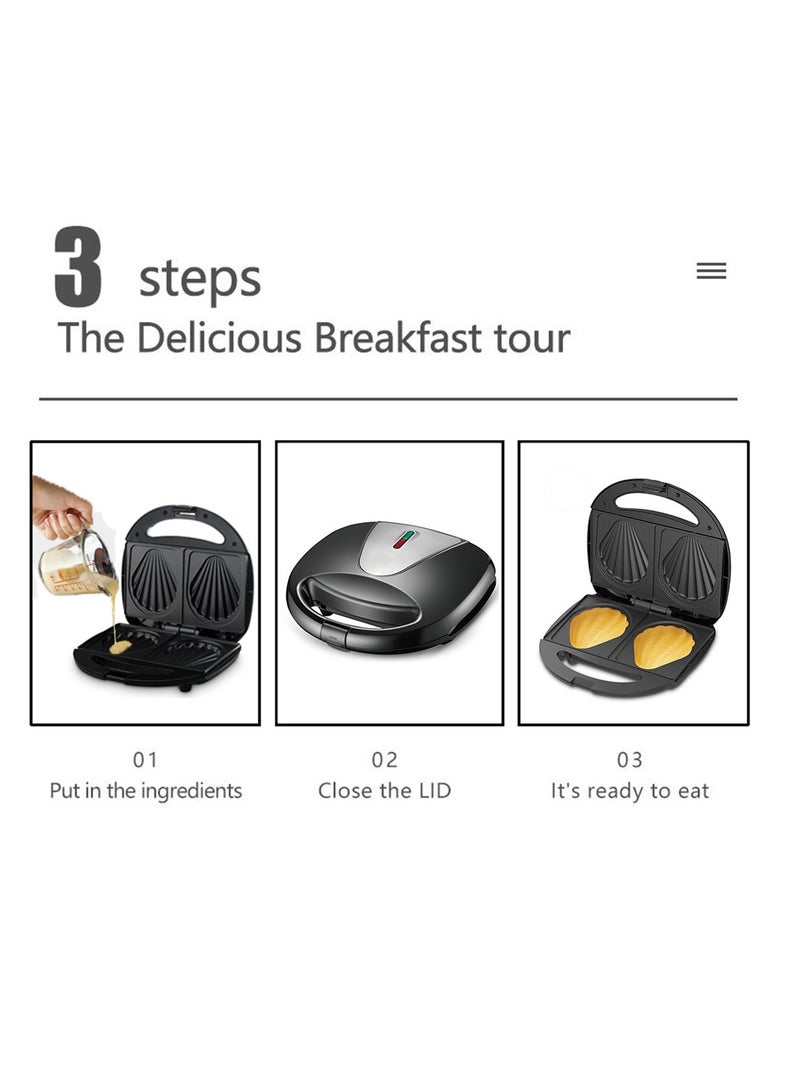 عام صانعة كعك المادلين المنزلية، صانعة خبز الصدفة وصانعة الكعك، تُسهل تحضير كعك المادلين وخبز الصدفة، مثالية للخبز المنزلي. - Image 3