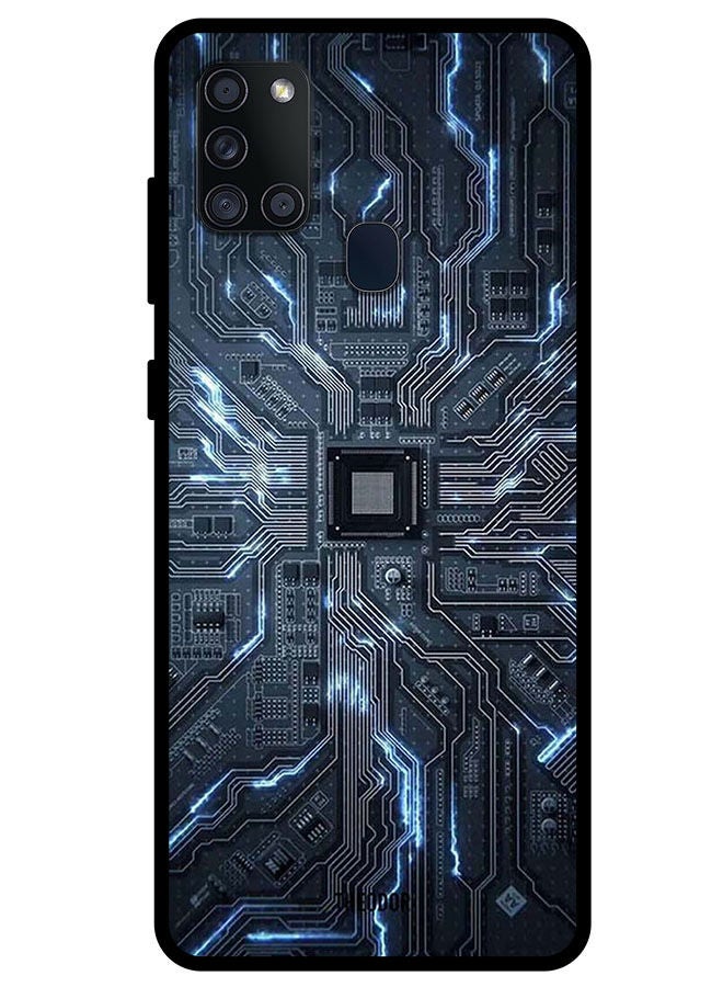 Theodor Protective Case Cover For Samsung Galaxy A21s Hardware Circuit - Image 1