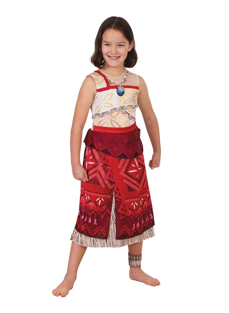 Rubies Official Licensed Disney Moana 2 Child Costumes,  for Roleplay, Theme Party, Pretend, Dress-Up, Photoshoot and Cosplay, 5-6 Years Approx 104cm - Image 1