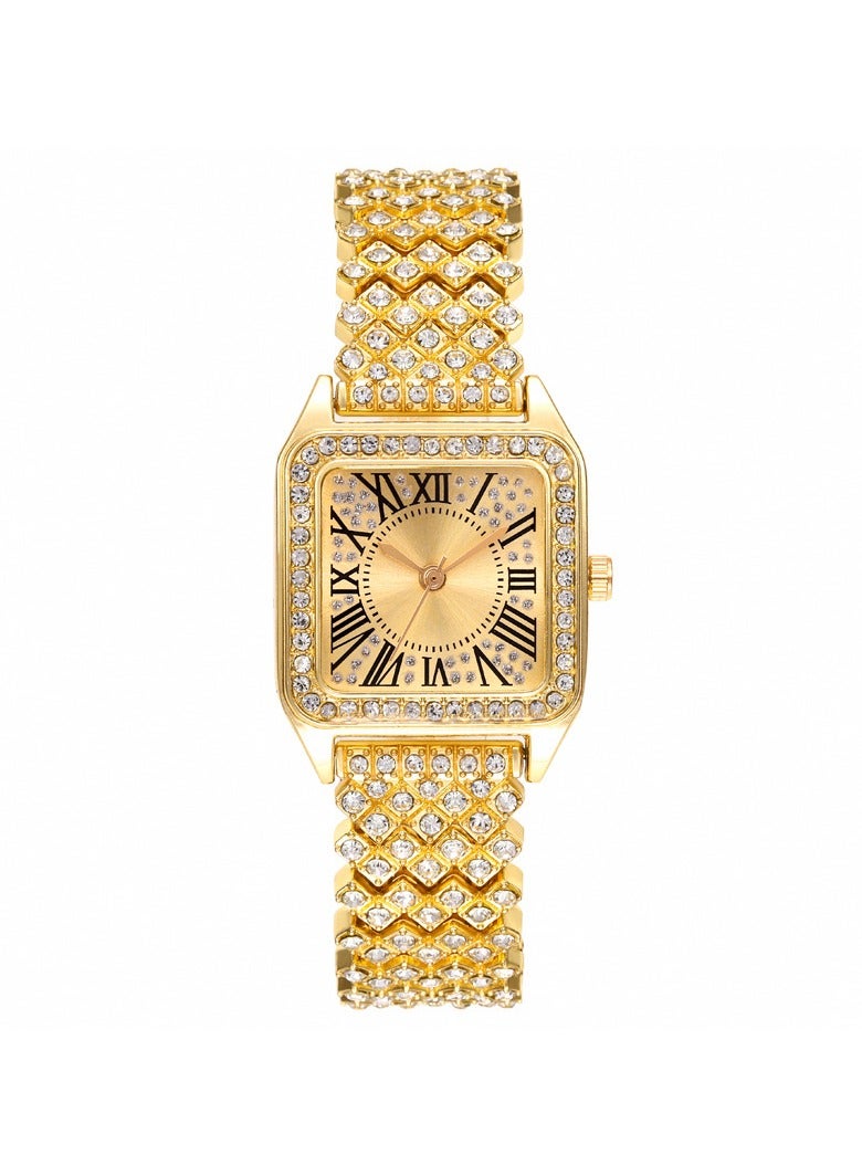 JOOLI Women Lady Wrist Watch, Office Outfit, Wedding Gift, Popular Gold Dial Classic Elegant Jewelry - Image 2