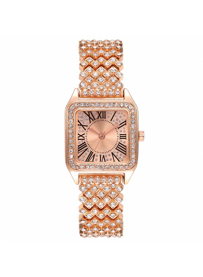 JOOLI Women Lady Wrist Watch, Office Outfit, Wedding Gift, Popular Gold Dial Classic Elegant Jewelry - Image 3