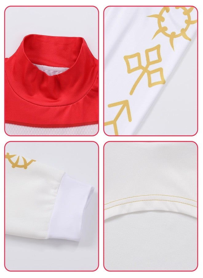 IBQ Kids Costume Set for Cheerleader Nova Costume Girls with Pants Halloween Dress Up BQ065L - Image 3