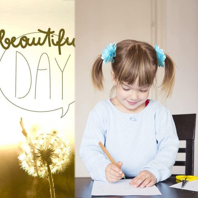 WillingTee 50pcs 2" Chiffon Flower Hair Bows Tiny Clips for Girls Fully Lined Non Slip Baby Clips Hair Accessories for Baby Girls Newborns Infants Toddlers 25 Colors in Pairs - Image 5