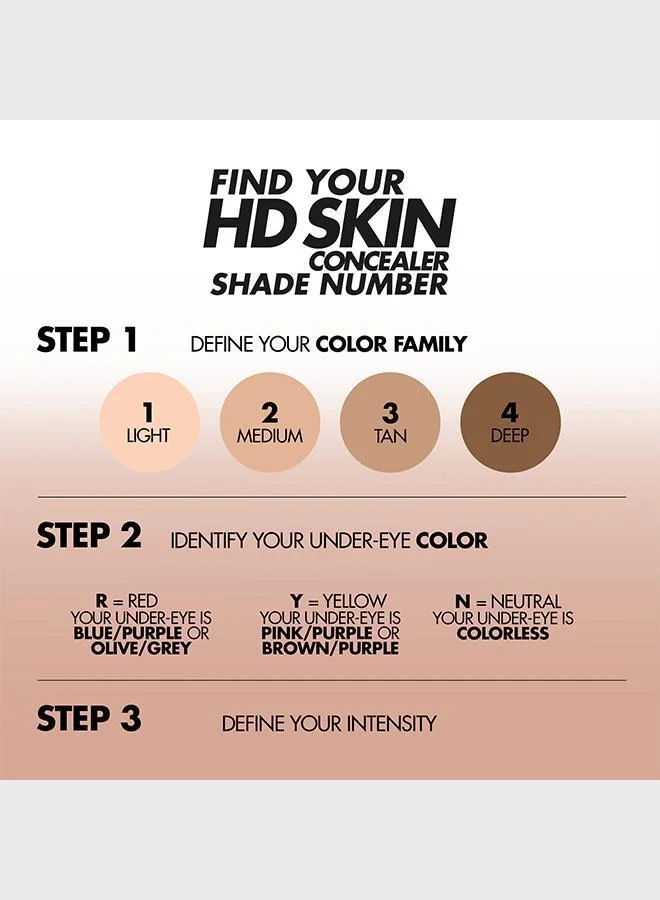 Make Up For Ever 1.55 (N) HD SKIN CONCEALER - 1.55 (N) for Women | Best Price UAE