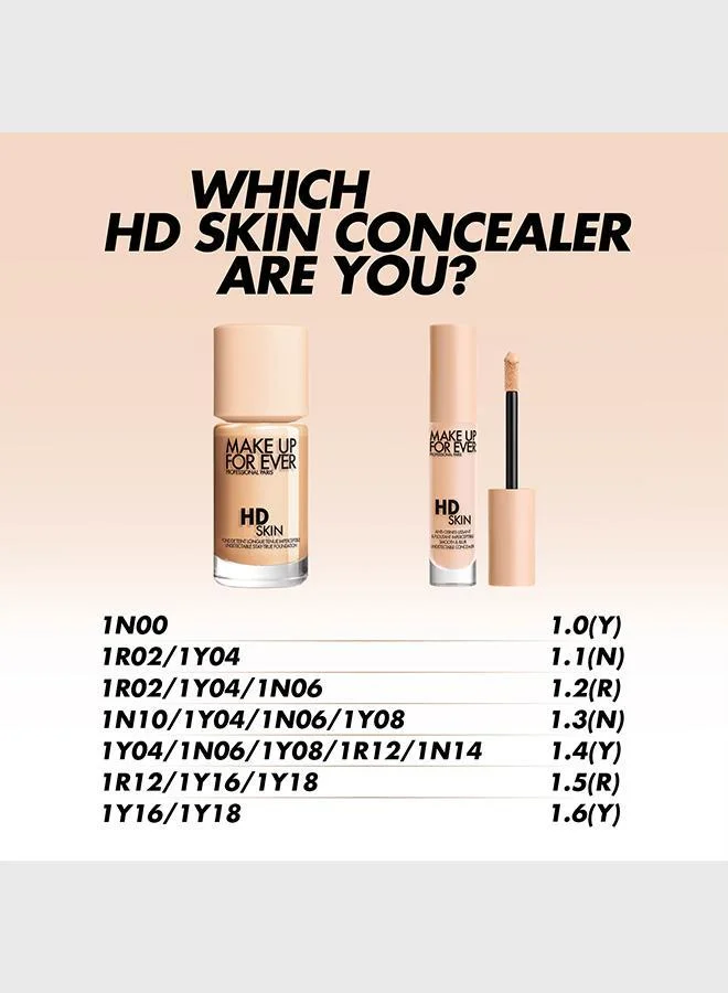 Make Up For Ever 1.55 (N) HD SKIN CONCEALER - 1.55 (N) for Women | Best Price UAE