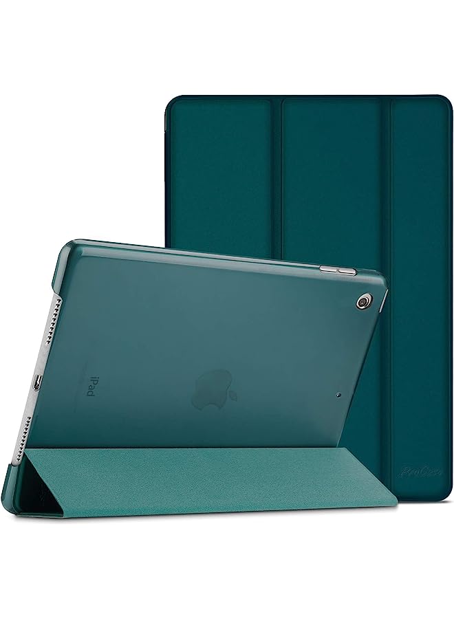 Procases Ipad 10.2 Case Ipad 9Th Generation 2021/ Ipad 8Th Generation 2020/ Ipad 7Th Generation 2019 Case, Slim Stand Hard Back Shell Protective Smart Cover Case For Ipad 10.2 Inch -Emerald - Image 1