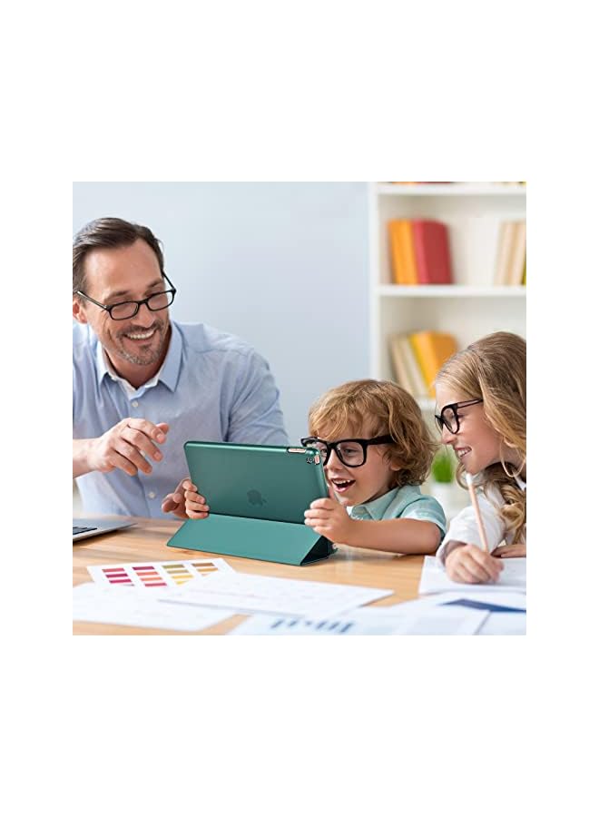 Procases Ipad 10.2 Case Ipad 9Th Generation 2021/ Ipad 8Th Generation 2020/ Ipad 7Th Generation 2019 Case, Slim Stand Hard Back Shell Protective Smart Cover Case For Ipad 10.2 Inch -Emerald - Image 2