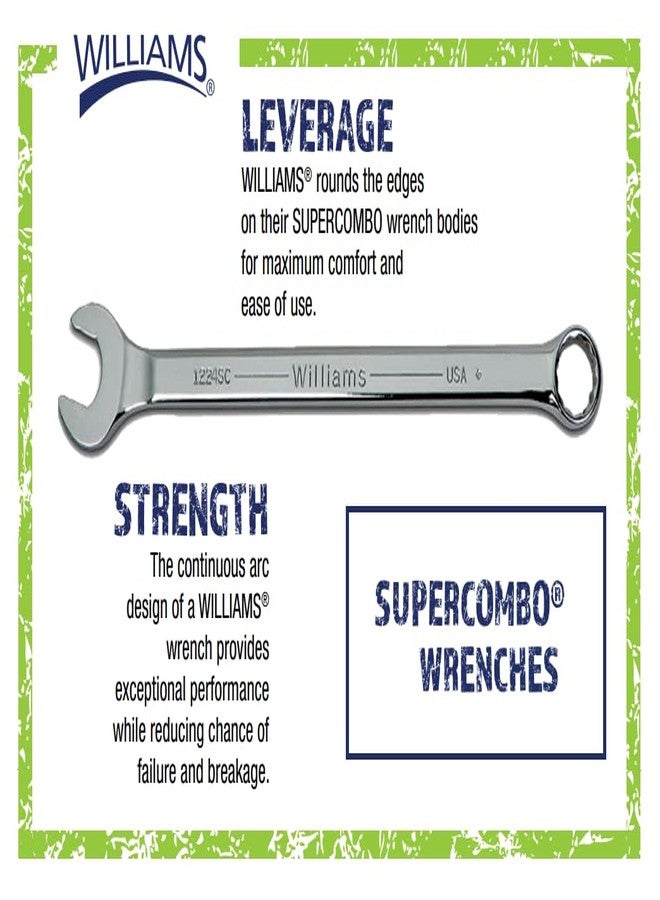 Williams 1218MSC Super Combo Combination Wrench, 18 Millimeter - Image 5