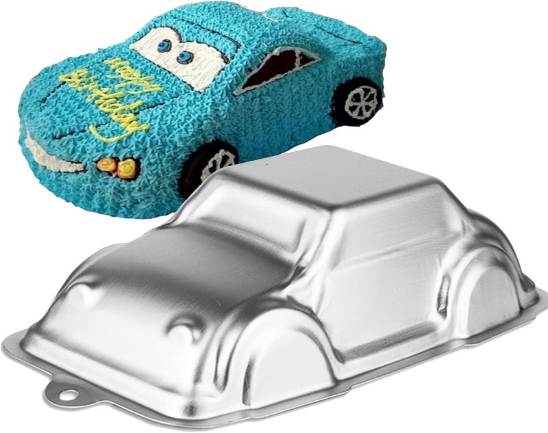 SADYFON Car Shaped Cake Pan 3D Aluminum Nonstick Cake Decorating Mould Birthday Wedding Anniversary Party Cake Baking Pans Tins Bakeware Tools - Image 1