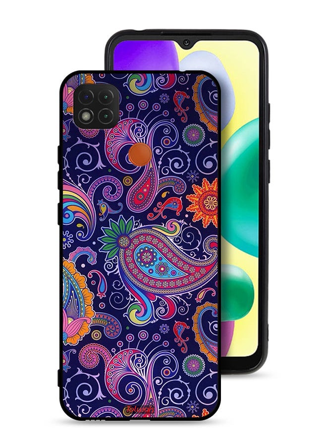 Tolwak Xiaomi Redmi 9C Protective Case Cover Mandala Art Pattern  - Image 1