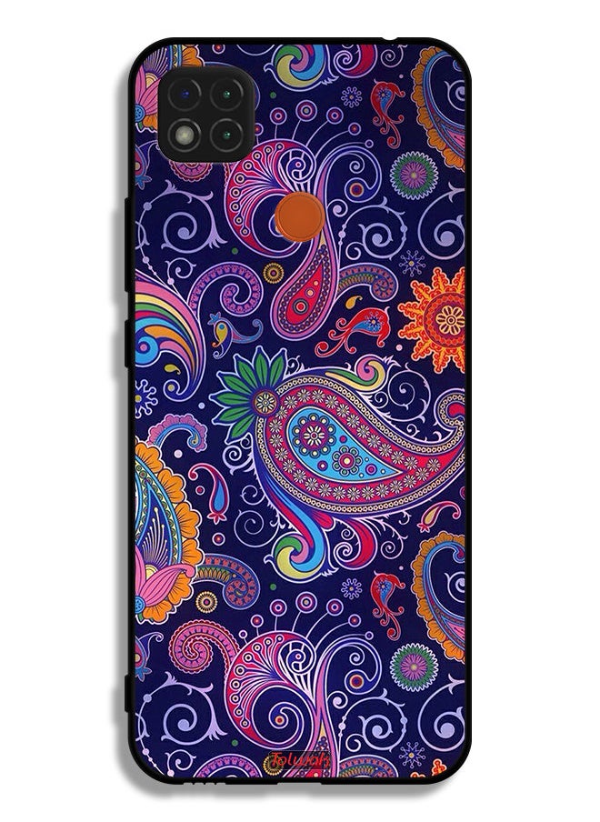 Tolwak Xiaomi Redmi 9C Protective Case Cover Mandala Art Pattern  - Image 2