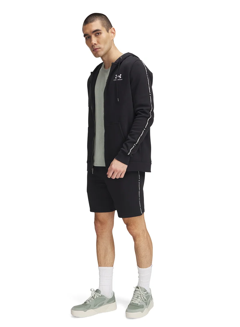 UNDER ARMOUR Icon Fleece Shorts With Taping