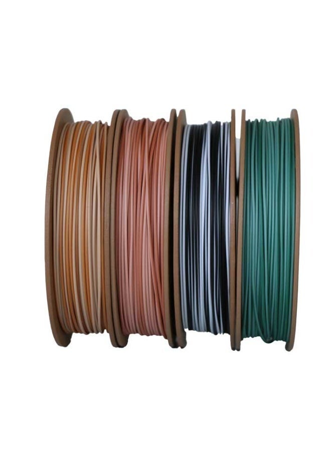 robotgcc Texture 3D Printing Material with Natural Quartzite Color Finish, Smooth Extrusion Performance, Stable Feeding, Consistent Diameter ±0.02mm, Low Warping Behavior, Strong Layer Adhesion, High Precision 3D Printing Material for Prototyping, Sculpture, Decorative Models, Architectural Design, Artistic Printing, Professional Surface Texture Effect Compatible with Most 3D Printers - Image 4