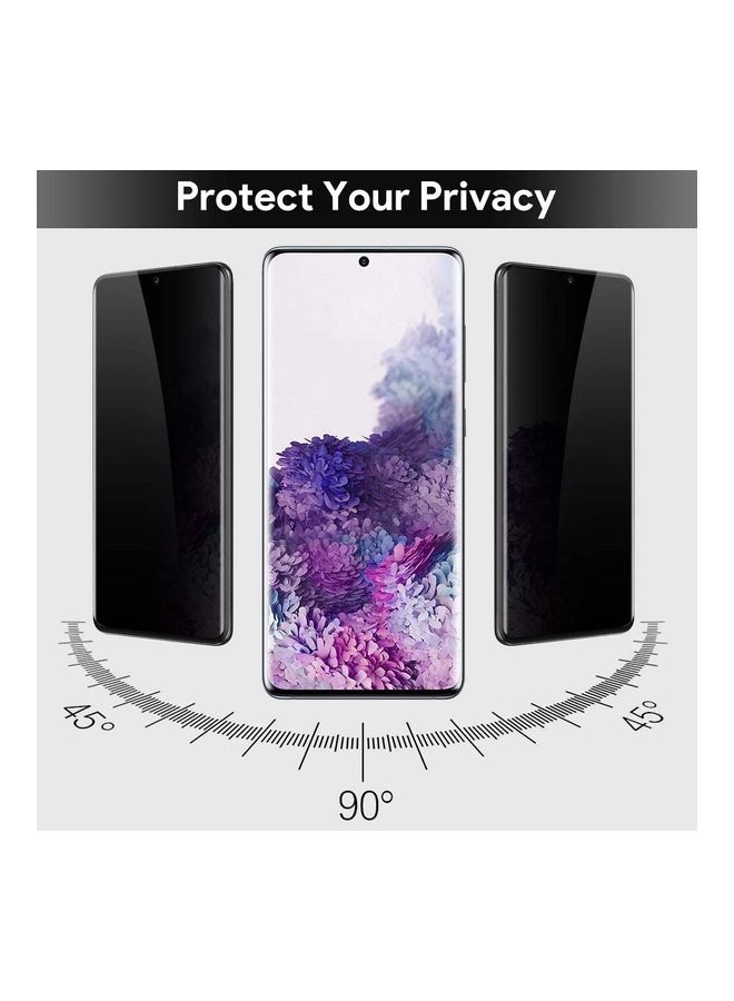 ICS Screen Protector For Samsung Galaxy S20 Plus Black - Image 2