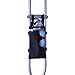 Crutcheze Original Crutch Bag Storage Pouch for Underarm Crutches Lightweight Washable Crutch Accessory with Velcro Straps Mobility Aid Tote Designed in USA - Image 1