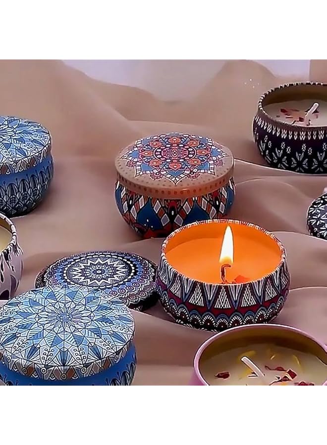 The Bros 1 PACK Scented Candles Gift Set, Aromatherapy Candle, Candles for Home Scented, Ideal for Birthday, Christmas, Thanksgiving, Mother's Day, Stress Relief Gifts for Women : Violet Flavor - Image 5