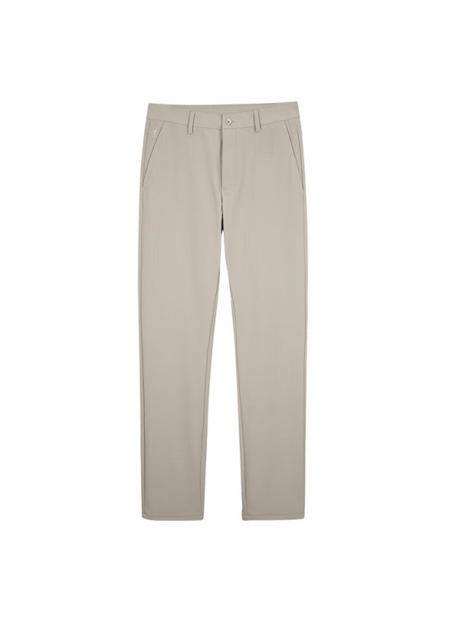 Tries Casual Pants For Men, Business Style, Autumn And Winter Thick Version, New Product, Elastic Comfortable Draping, Wrinkle-resistant, Composite Oriental Simple Luxury Style - Image 3