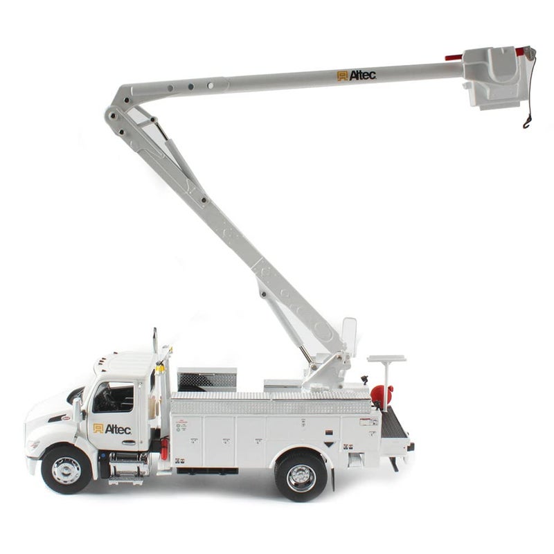 Diecast Masters 1:32 Scale Peterbilt Model 536 with Altec AA55 Aerial Service Body, White cab & White Body | Transport Series Model 71105 - Image 2