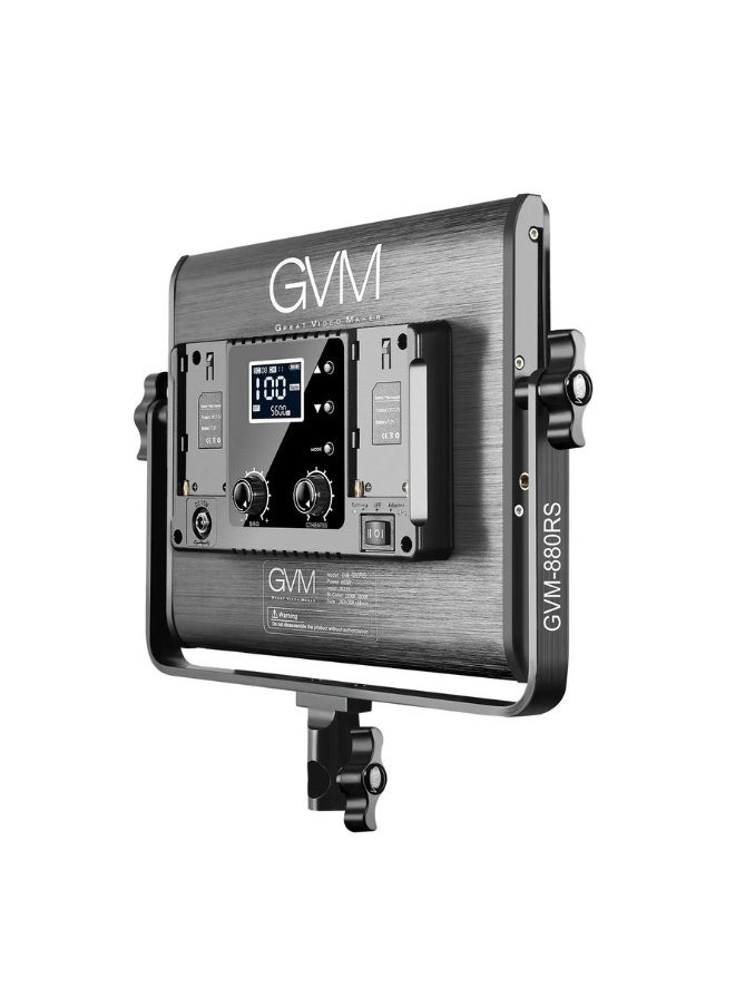 GVM Great Video Maker 880RS 60W Bi-Color RGB Soft LED Panel Light  - Image 2