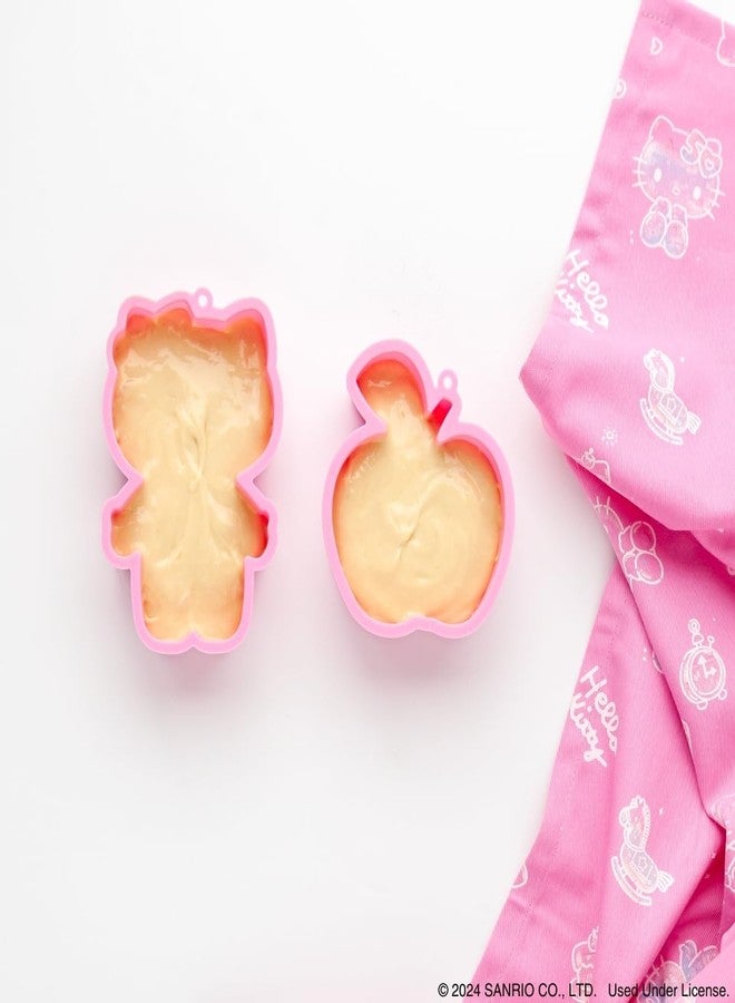 Handstand Kitchen Hello Kitty Commemorative 50th Anniversary Cake Baking Set with Kitty and Apple Mini Cake Molds and More - Image 4