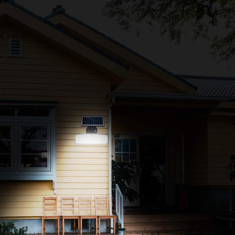 Epyz Solar Light Outdoor Motion Sensor WideIllumination 42 LED 550LM IP65 Waterproof Security Flood Lights Solar Powered Detected for GaragePorchYard Cold White Pack of 1 - Image 4