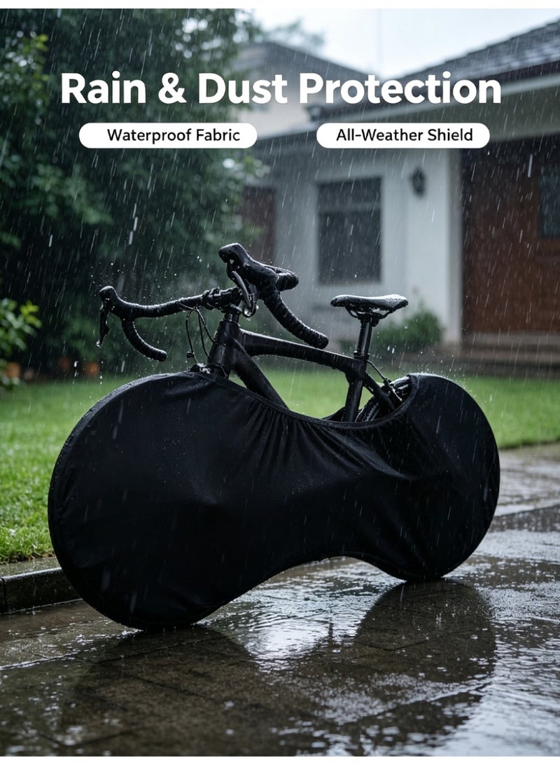 MANBO All-Weather Bike Cover – Waterproof, UV Protection & Dustproof for Electric & Mountain Bikes - Image 4
