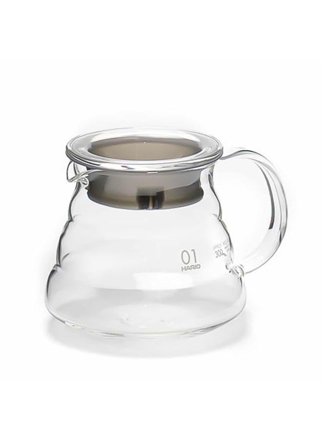 Hario V60 Glass Range Coffee Server 01, 360 ml, Clear  - Image 1