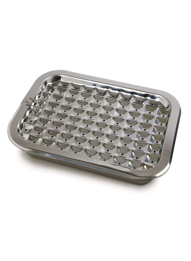 نور برو طقم صواني شواء/تحميص من الفولاذ المقاوم للصدأ من نوربرو 274، مقاس 17 بوصة، فضي - Image 2